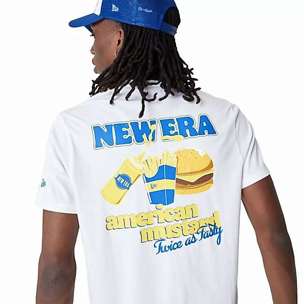 New Era T-Shirt New Era Food Burger T-Shirt Herren Shirt weiß (1-tlg) günstig online kaufen