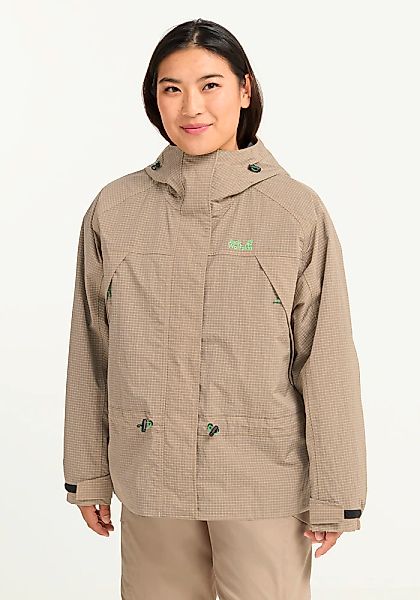 Jack Wolfskin Funktionsjacke "FIND THE WILD 2L JKT W" mit Kapuze wasserdich günstig online kaufen