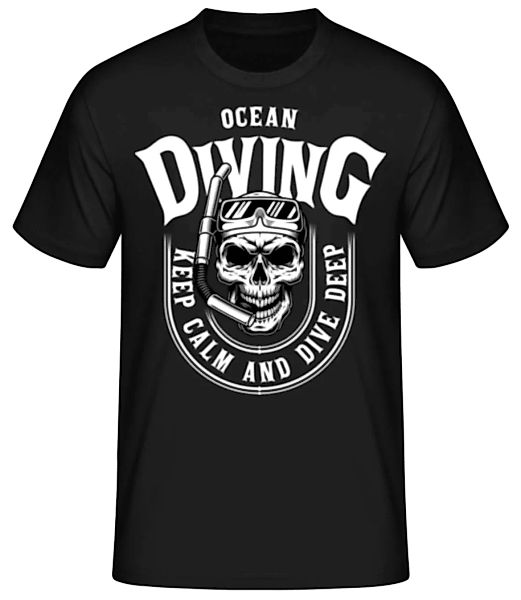 Ocean Diver Keep Calm · Männer Basic T-Shirt günstig online kaufen