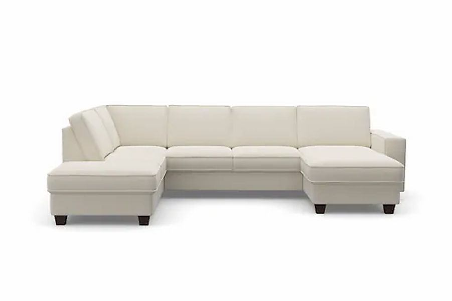 Home affaire Wohnlandschaft »County U-Form« wahlweise Ottomane links oder r günstig online kaufen