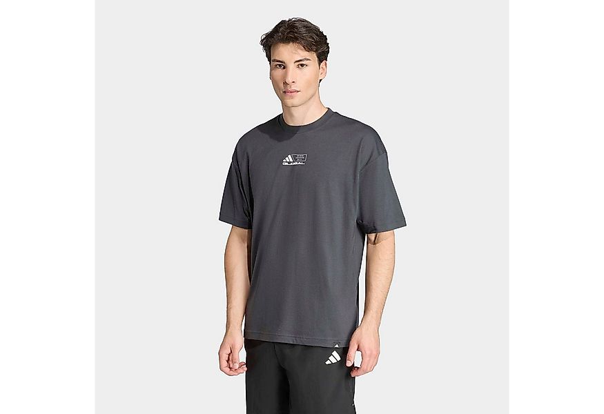 adidas Performance T-Shirt GFX TEE GLOB Q4 sportlicher Stil, kurze Ärmel, m günstig online kaufen