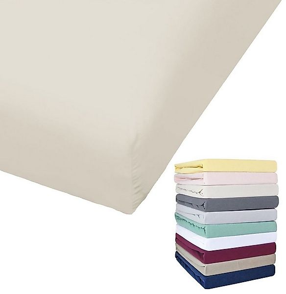 BIERBAUM Spannbettlaken JACK by Bierbaum große Auswahl 27cm Steghöhe, Jerse günstig online kaufen