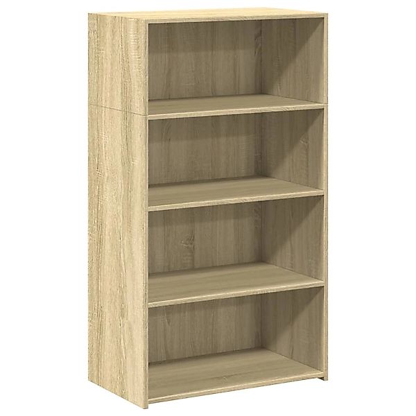 vidaXL Highboard Sonoma-Eiche 70x41x124 cm Holzwerkstoff 846406 günstig online kaufen