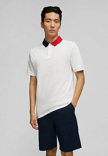 HECHTER PARIS Poloshirt (1-tlg) mit HD-Druck am Kragen günstig online kaufen