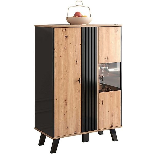 BlingBin Vitrine Beistellschränke Sideboard (1-St., mit günstig online kaufen