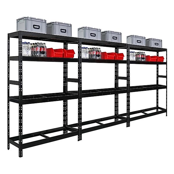 PROREGAL Mega Deal 3x Reifenregal Tiger 180x120x40 cm Bis Zu 12 Reifen Auf günstig online kaufen