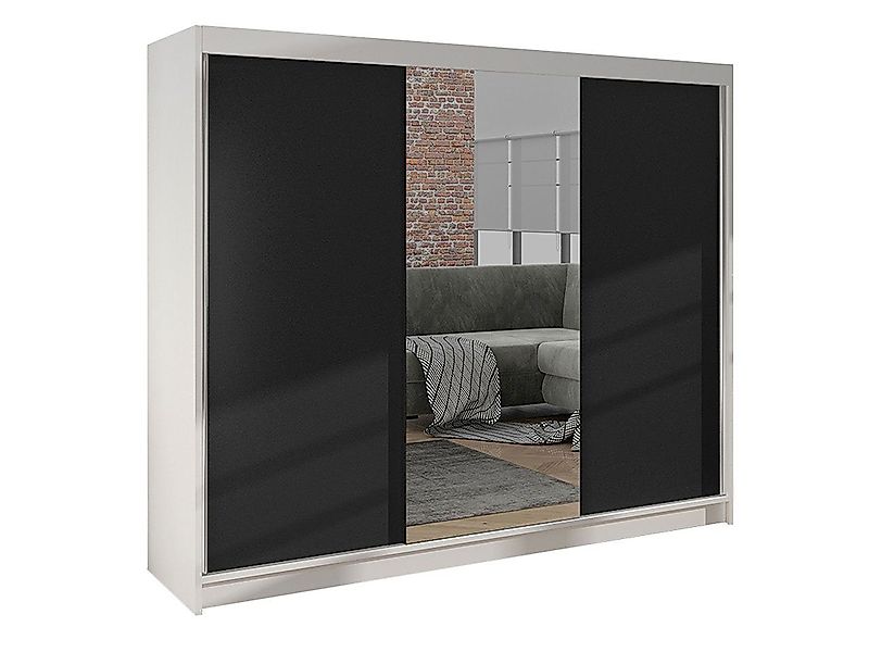 MIRJAN24 Kleiderschrank Derby I Schwebetürenschrank mit günstig online kaufen