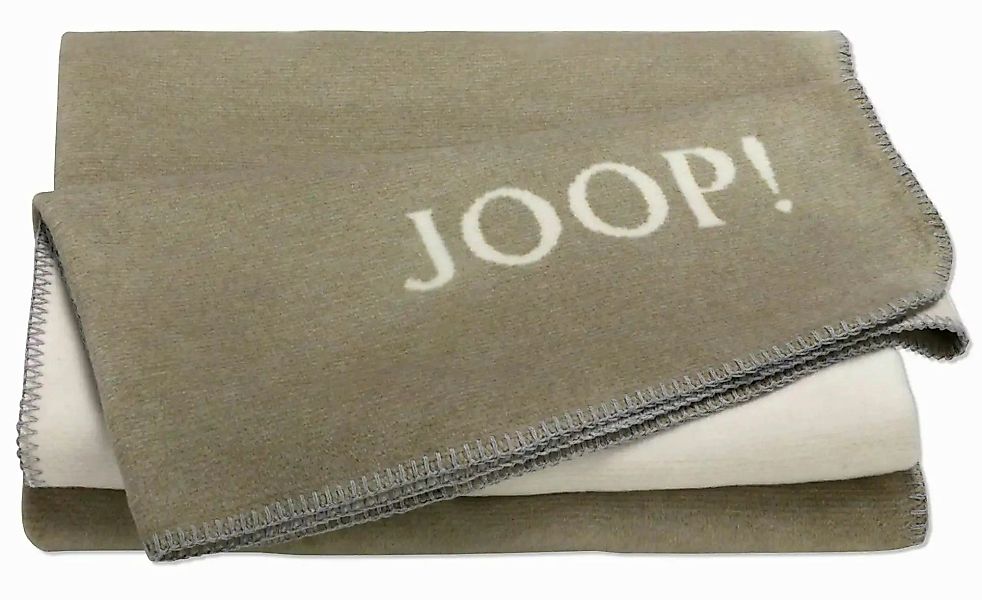 JOOP! Wohndecke Melange Doubleface   ¦ grün ¦ Baumwollmischgewebe ¦ Maße (c günstig online kaufen