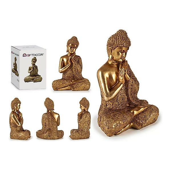 Deko-figur Buddha Harz (17 X 33 X 23 Cm ) günstig online kaufen