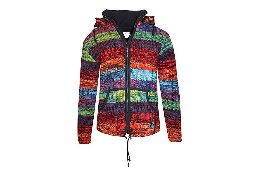 THC Natural Line Strickjacke THC Schafwoll Strickjacke bunt 727 (1 Stück, 1 günstig online kaufen