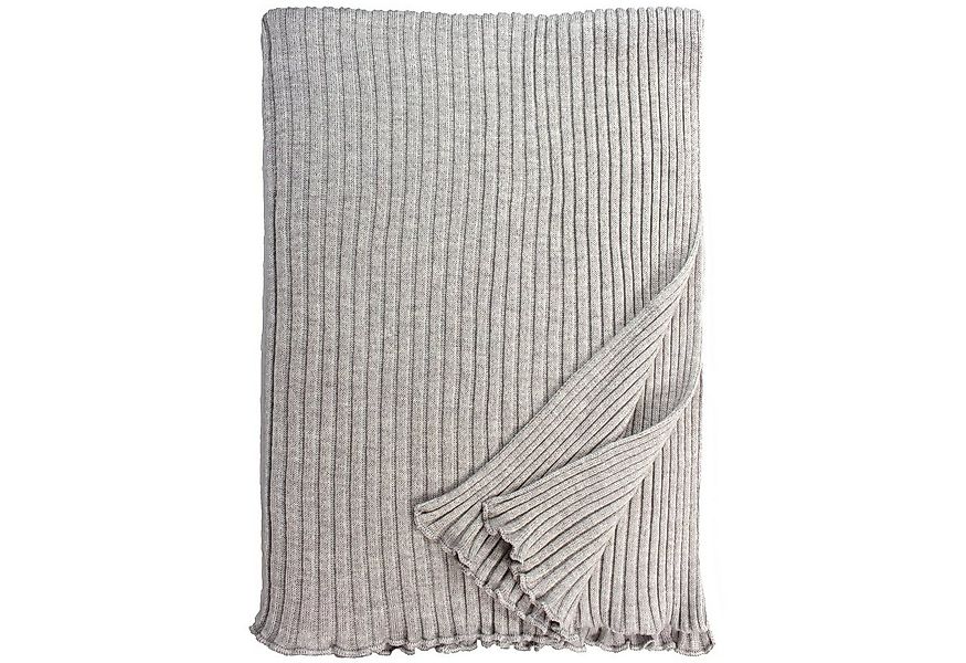 Eagle Products Modeschal aus 100% feiner Lammwolle gestrickt / Plisseeschal günstig online kaufen