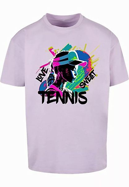 Merchcode T-Shirt Merchcode Herren Tennis Love, Sweat - Heavy Oversize Tee günstig online kaufen