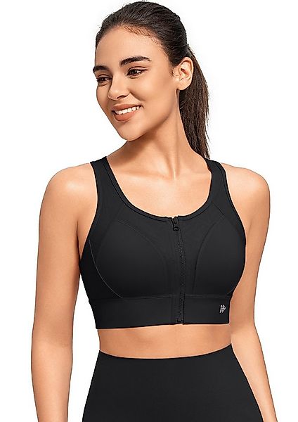 Yvette Sport-BH mit Vorderverschluss Starker halt Hollow-Out Ringerrücken G günstig online kaufen