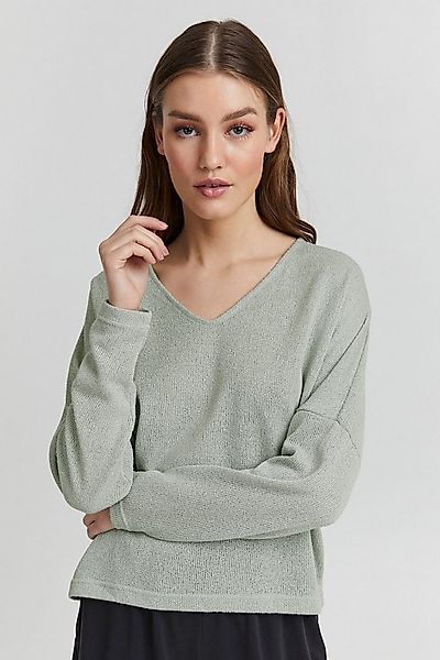 OXMO V-Ausschnitt-Pullover OXKatla Modischer Pullover günstig online kaufen
