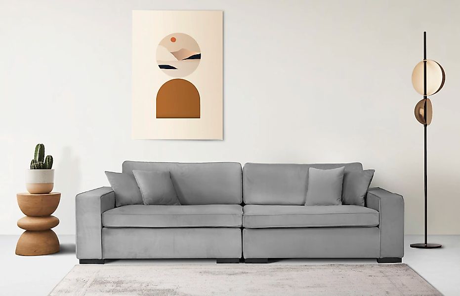 Home affaire 2-Sitzer "Skara XXL", Lounge-Sofa XXL mit Federkern-Polsterung günstig online kaufen