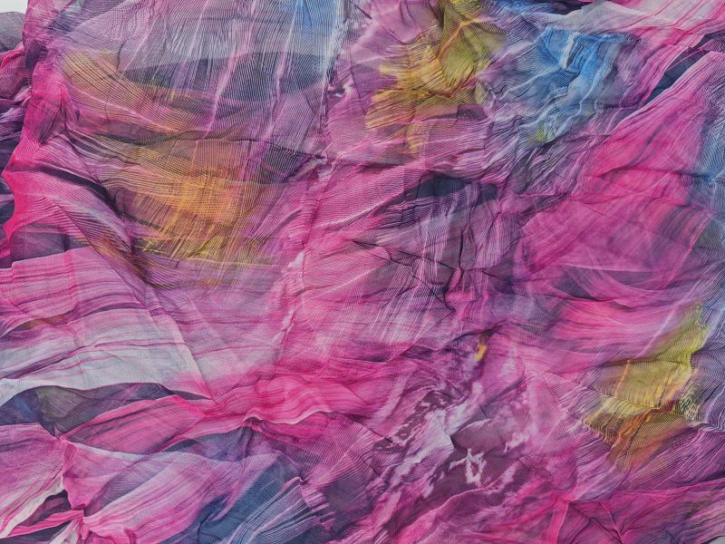 styleBREAKER Loop Loop mit Feder Muster, günstig online kaufen