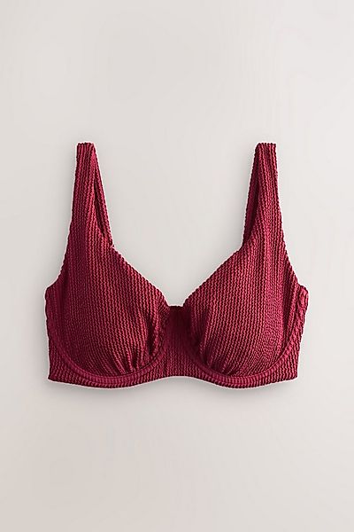 Next Bügel-Bikini-Top Ungepolstertes Bikinioberteil mit Bügel, DD+ (1-St) günstig online kaufen