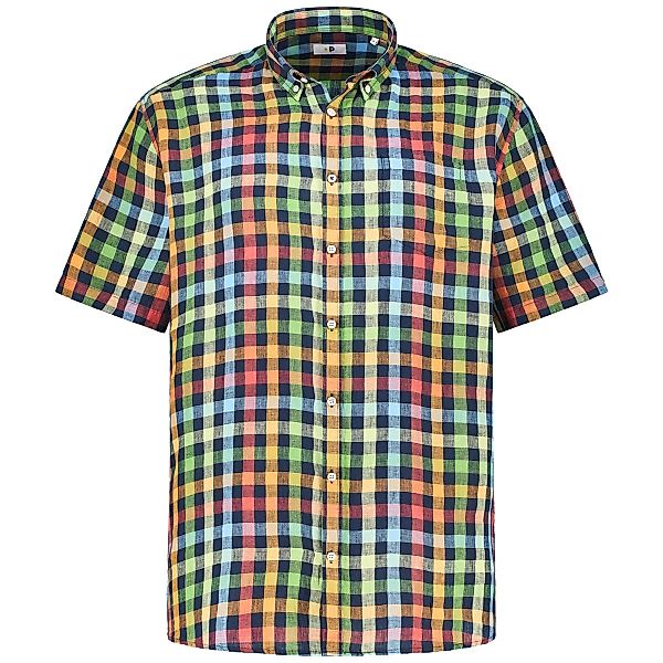 Pfundskerl Freizeithemd aus Leinen Farbe blau Größe: 8XL günstig online kaufen