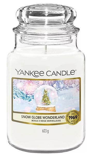 Yankee Candle Duftkerze Snow Globe Wonderland Weihnachtsduft 623 g günstig online kaufen