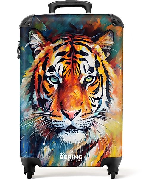 NoBoringSuitcases.com© Hartschalen-Trolley Porträt eines Tigers als günstig online kaufen