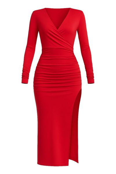 WOMAN VISION Midikleid Kleid günstig online kaufen