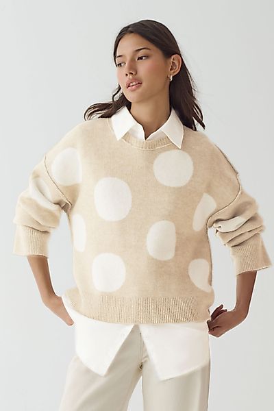 Next 2-in-1-Pullover Eleganter 2-in-1-Strickpullover mit Hemdlage günstig online kaufen