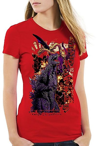 style3 T-Shirt King Ghidorah gojira japanisches monster japan monster godzi günstig online kaufen