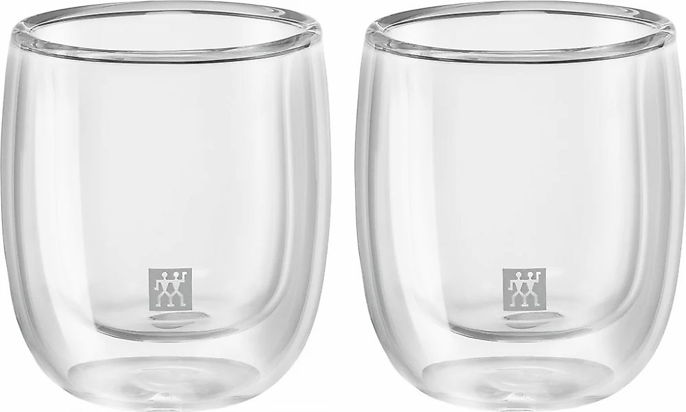 Zwilling Espressoglas "Gläser-Set Sorrento, 2er Set" doppelwandig, Fassungs günstig online kaufen
