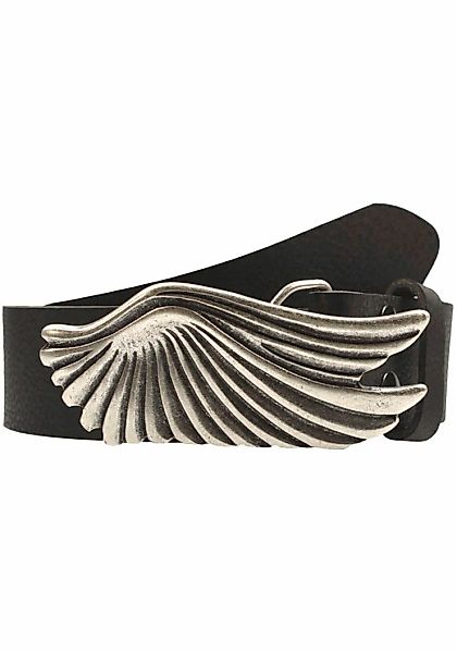 Rettungsring Gürtel Ledergürtel mit austauschbarer Schließe "Flügel", 4cm günstig online kaufen