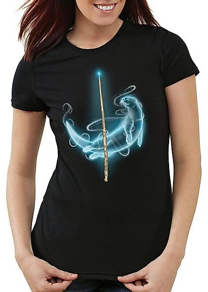 style3 T-Shirt Patronus Hermine potter schule zauber harry quidditch besen günstig online kaufen