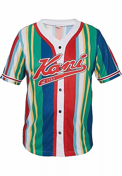 Karl Kani T-Shirt "Karl Kani Herren KM232-010-1 KK Varsity Striped Baseball günstig online kaufen