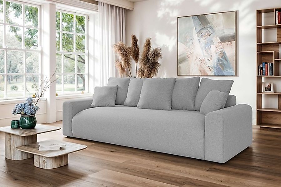 Home affaire Big-Sofa »LAKESIDE klein 3-Sitzer Schlafsofa mit Bettkasten, B günstig online kaufen