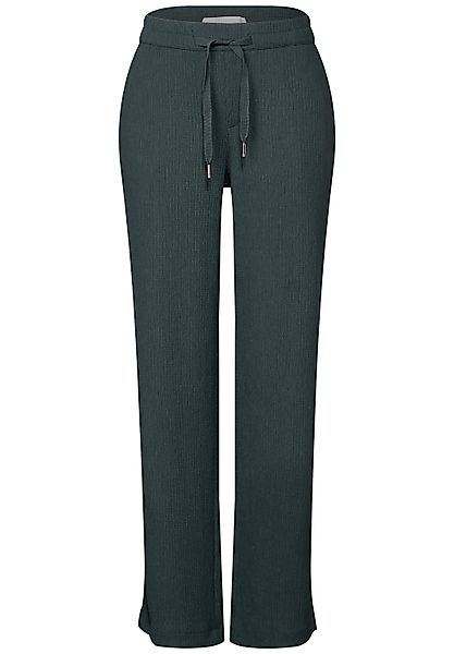 STREET ONE Stoffhose Sommerhose mit Struktur günstig online kaufen