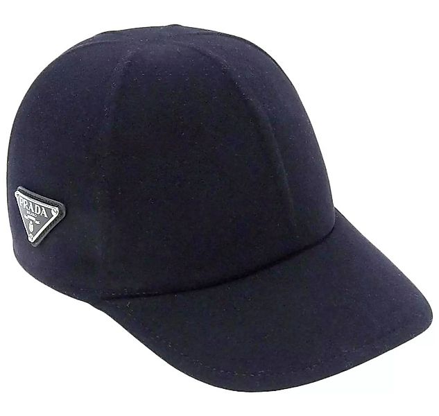 PRADA Baseball Cap Basebalkappe Schurwolle mit Triangolo-Logo Cap Triangolo günstig online kaufen
