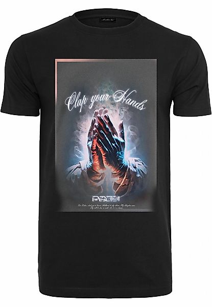 MisterTee T-Shirt "MisterTee Herren Clap Your Hands Tee" 1 Stk. tlg. günstig online kaufen