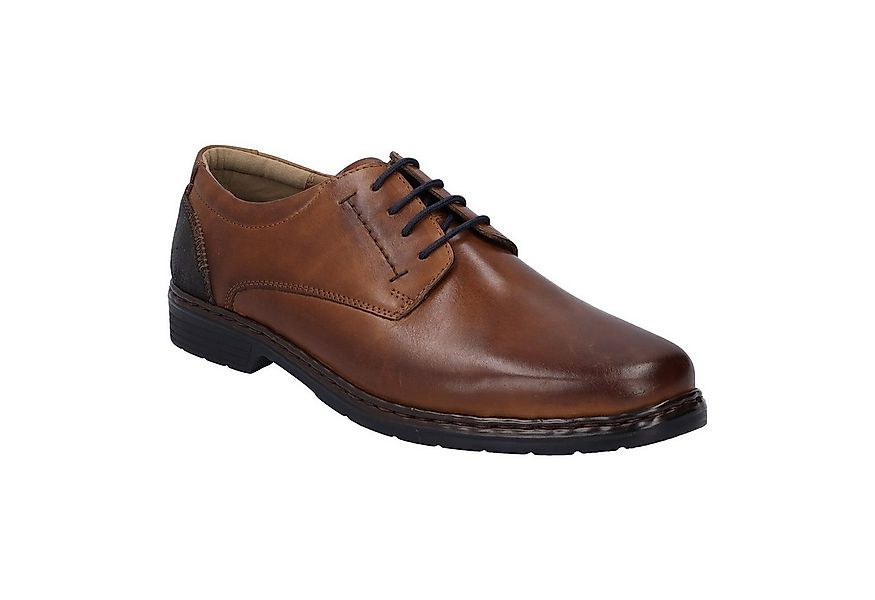 Josef Seibel XXL Herren Schnürschuh cognac extra weit Josef Seibel Alastair günstig online kaufen