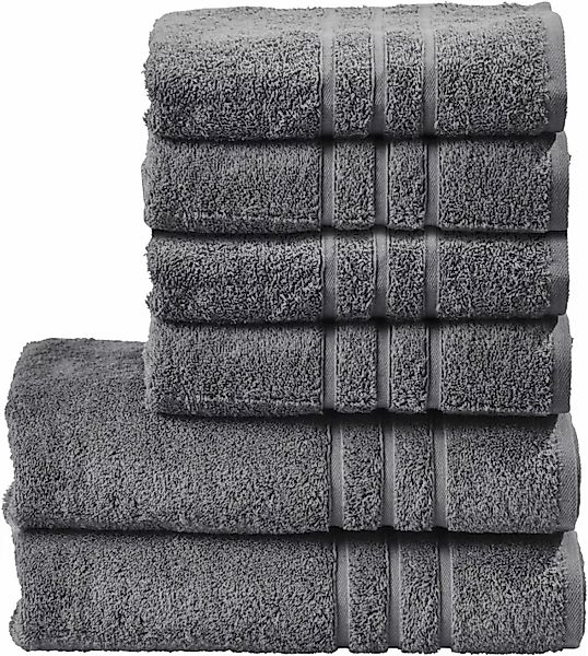 done.® Handtuch Set Daily Uni, Walkfrottier günstig online kaufen