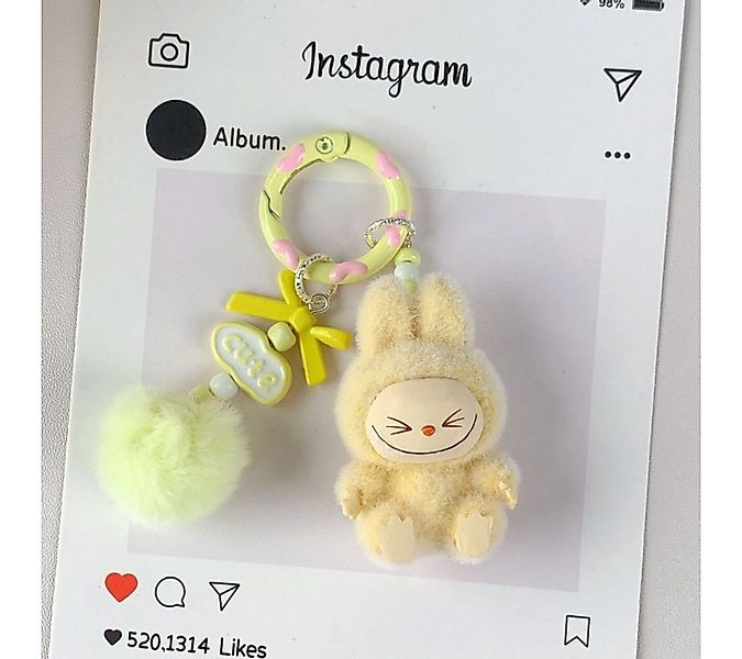 suebidou Schlüsselanhänger Labubu inspirierter niedlicher Anhänger für Tasc günstig online kaufen