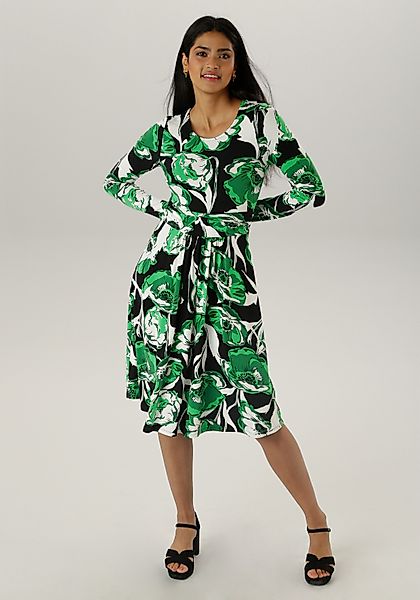 Aniston SELECTED Jerseykleid mit floralem Druck günstig online kaufen