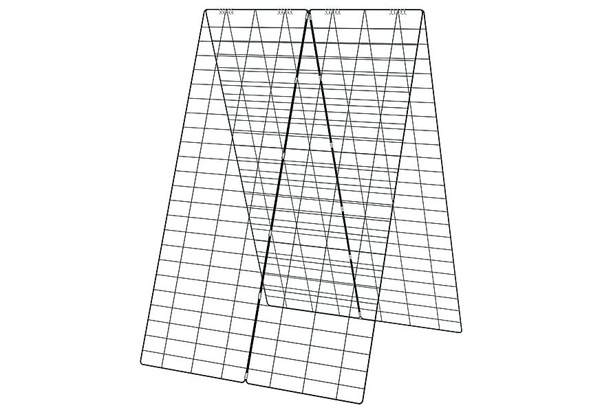 COSTWAY Rankgitter Spalier, 2 tlg., mit Bodenpfählen, Kabelbinder, Clips günstig online kaufen