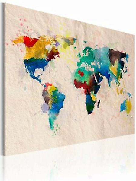 artgeist Wandbild Die Welt der Farben creme Gr. 60 x 40 günstig online kaufen