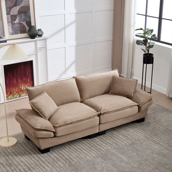 LVHOM Loungesofa 224x81x81 cm, 2er-Sofa mit günstig online kaufen