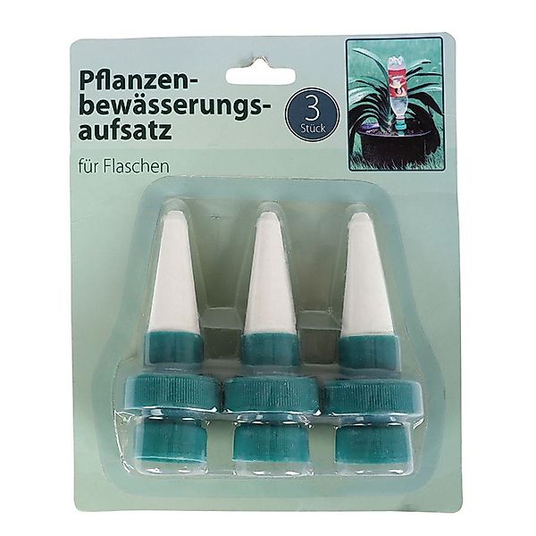 BURI Blumenbank Pflanzenbewässerungsaufsatz 3er-Set Blumentopf Wasserspende günstig online kaufen