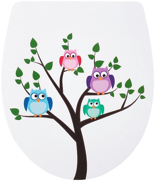 ADOB WC-Sitz Eule, Absenkautomatik, zur Reinigung auf Knopfdruck abnehmbar günstig online kaufen