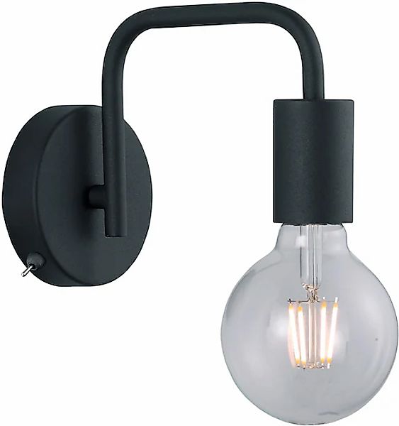 my home Wandleuchte »Jill«, 1 flammig, Leuchtmittel E27   ohne Leuchtmittel günstig online kaufen