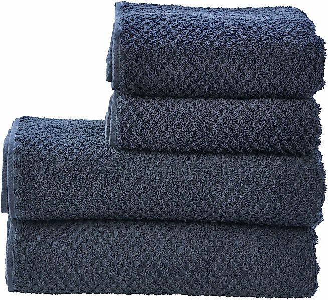 done. Handtuch Set "Provence Honeycomb" in Honigwaben-Optik, mit Fransen günstig online kaufen