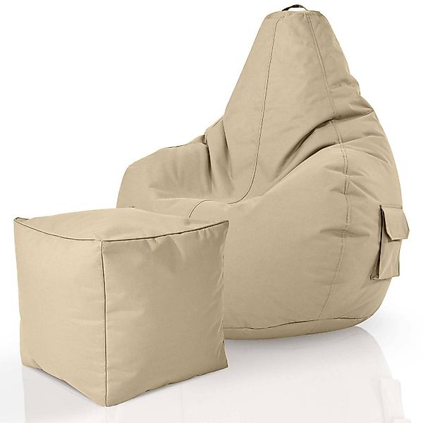 Green Bean Sitzsack Cozy+Cube (2er Set günstig online kaufen