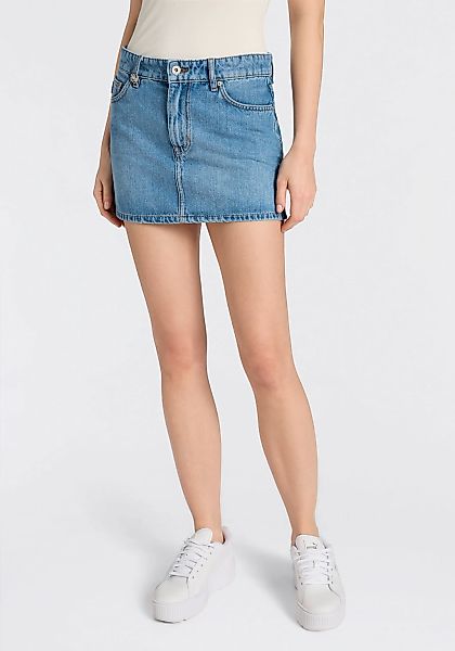 HUGO Blue Jeansrock "Galanie" in Mini Länge, Mid Rise günstig online kaufen