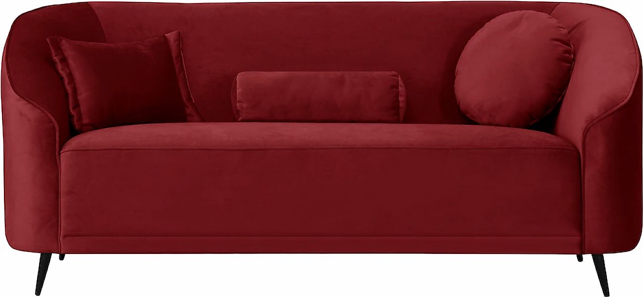 Home affaire 3-Sitzer "Ashly" in 3 Bezugsvarianten, Bouclé, Samtoptik und S günstig online kaufen