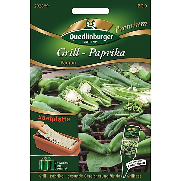 Quedlinburger Grill-Paprika Padron Saatplatte günstig online kaufen